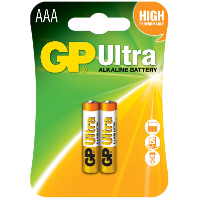 GP24AU LR3 AAA Ultra Alkalin 2Li Pil GP24AU LR3 AAA Ultra Alkalin 2Li Pil